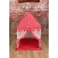 Minderli Rüya Evi Çadırı- Kırmızı