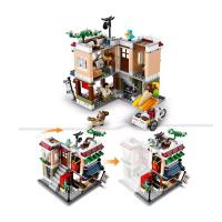 LEGO Creator 3 ü 1 Arada Şehir Merkezi Makarna Dükkanı 31131