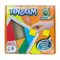 Tangram 7 Parça Eğitici Ahşap Puzzle